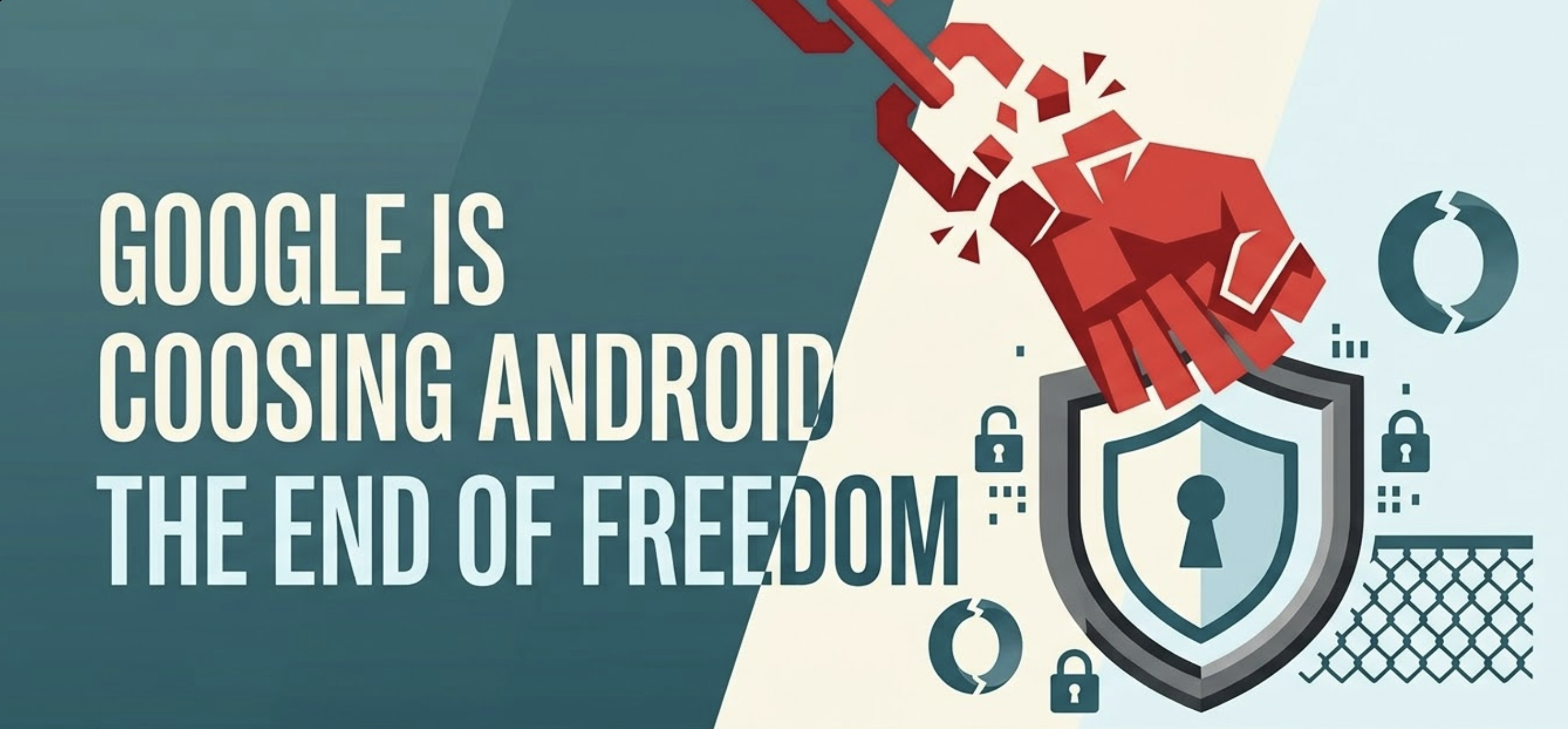 Google Sta Chiudendo Android, E Portandosi Via La Tua Libertà