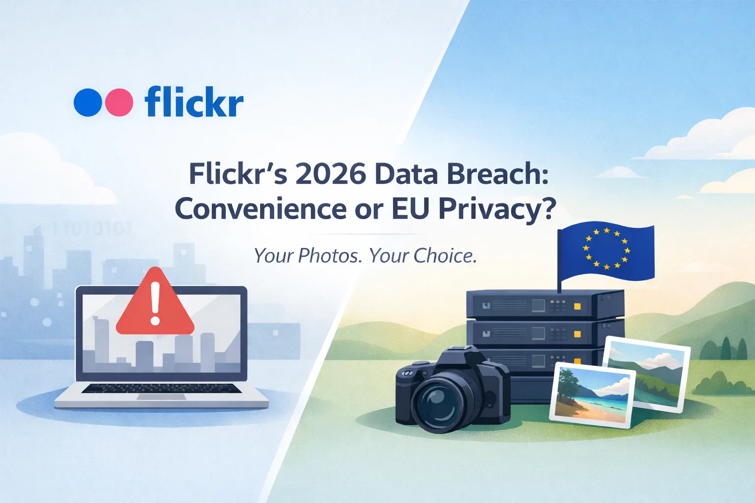 Datenleck bei Flickr