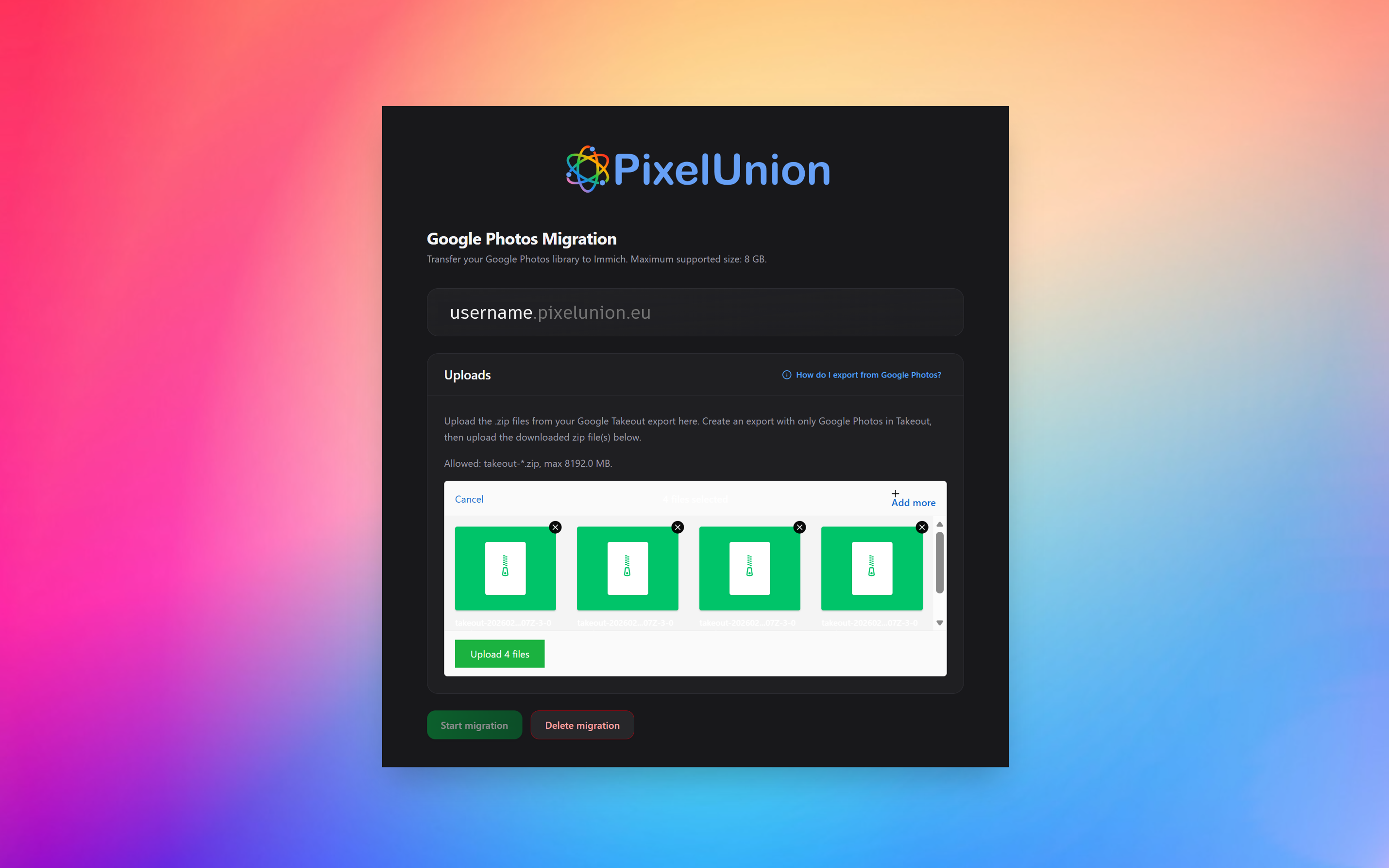 Finally: Leave Google Photos with a Few Clicks