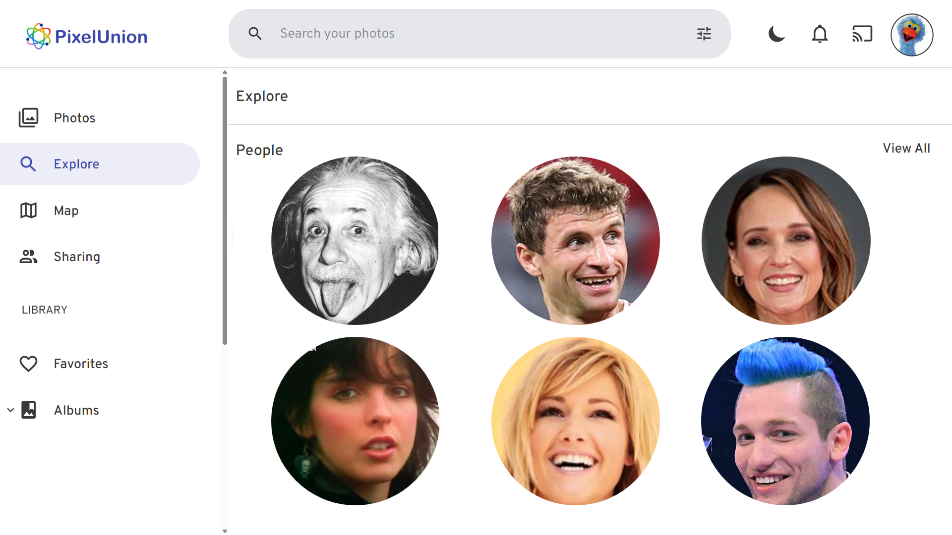 Erstklassige Gesichtserkennung